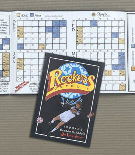 Detroit Rockers 1998-99 Schedule