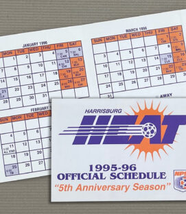 Harrisburg Heat 1995-96 Schedule
