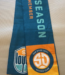 San Diego Loyal Inaugural Season Scarf