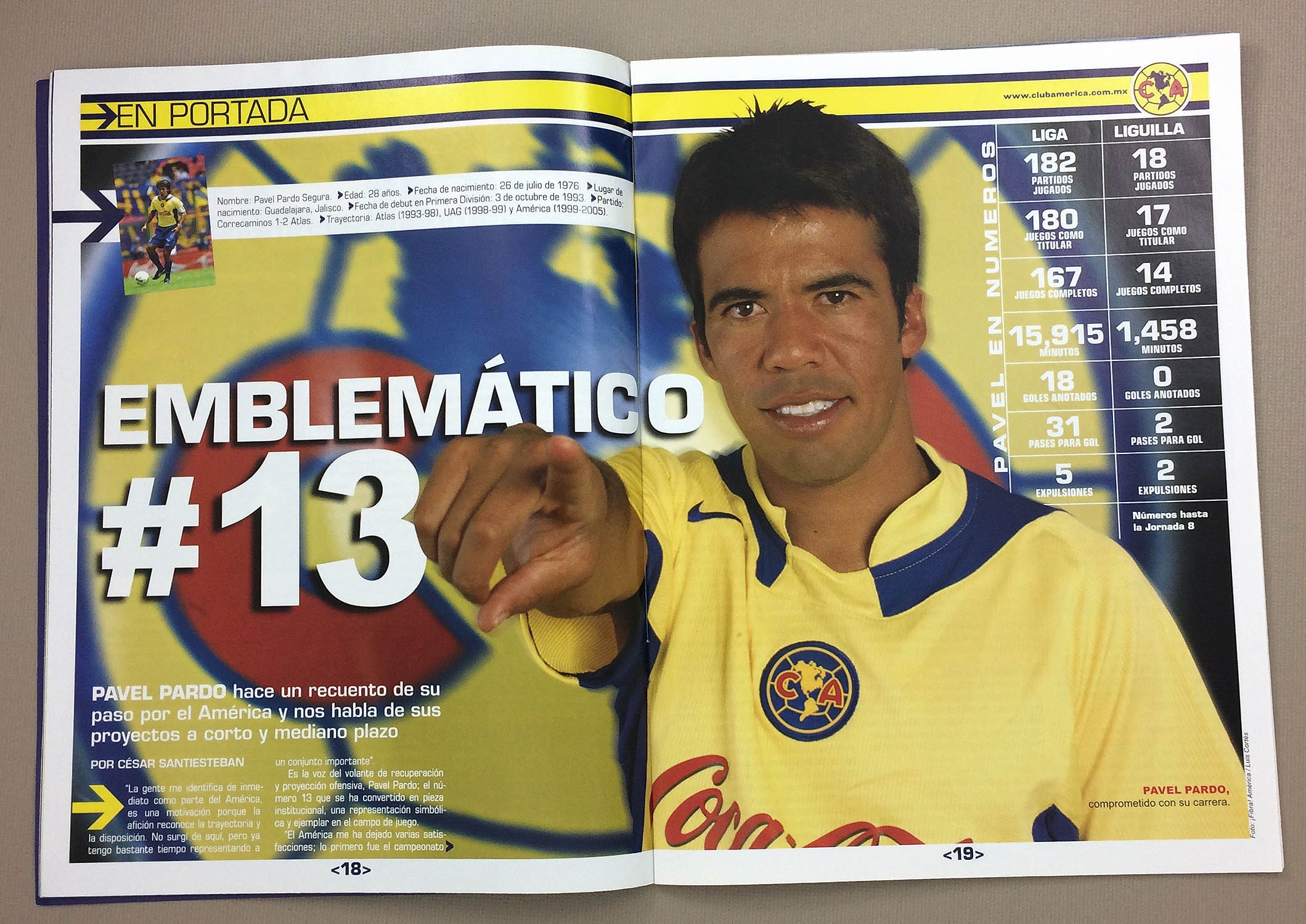 Club America Fibre April 30th 2005