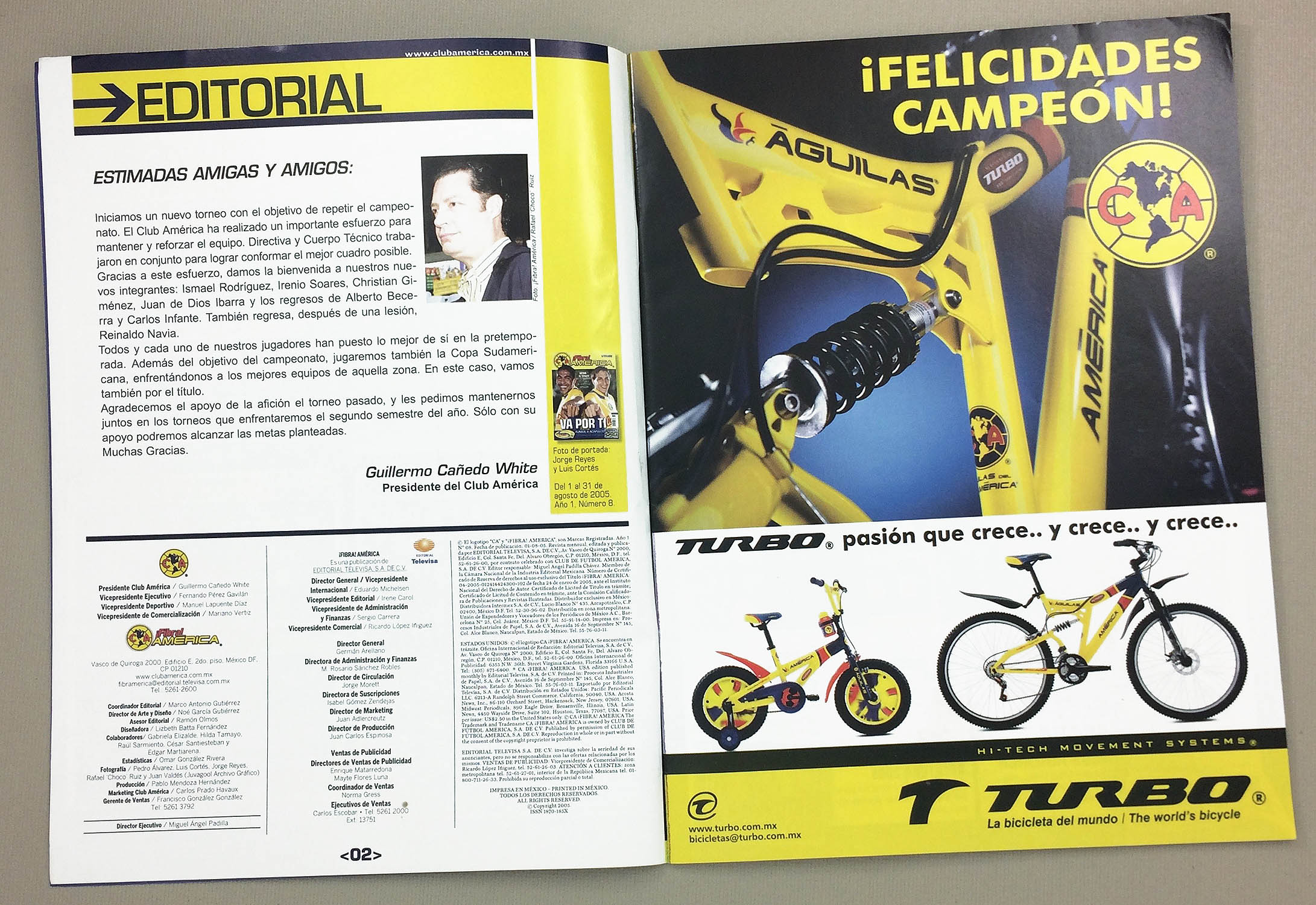 Club America Fibre August 31st 2005