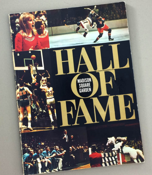 Madison Square Garden 1967 Book