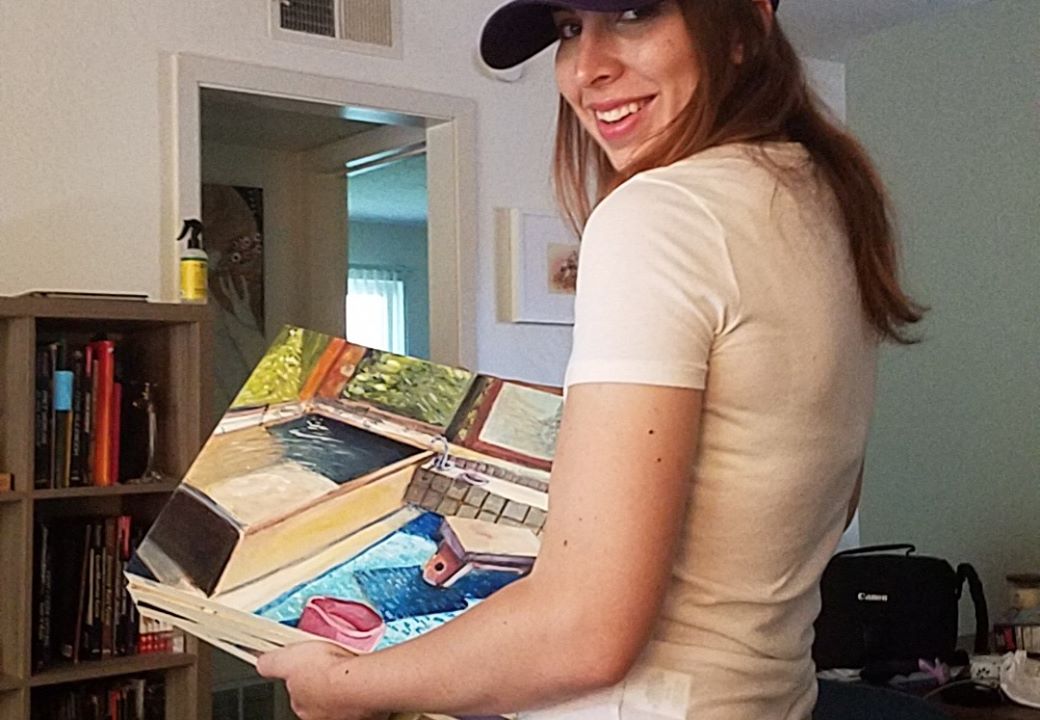 A Trekell Art Supplies Customer