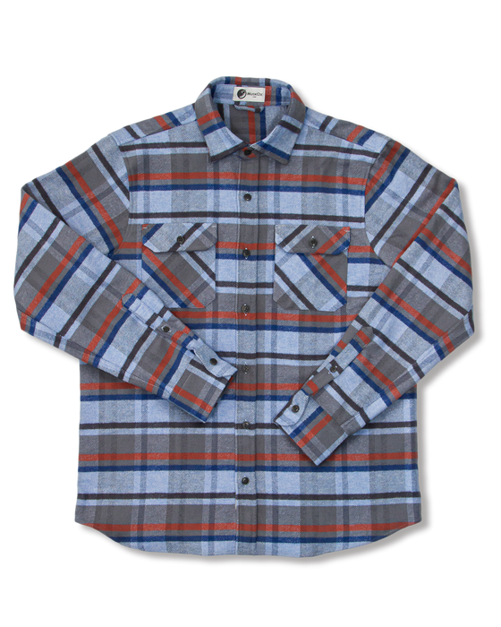 Soft Flannel Shirt for Men in 100% Cotton, The Grand Flannel in