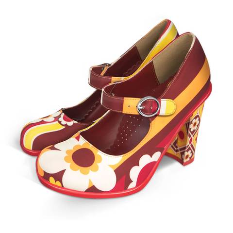 Hot Chocolate Design International | Facebook Chocolaticas® High Heels Paint Women's Mary Jane Pump