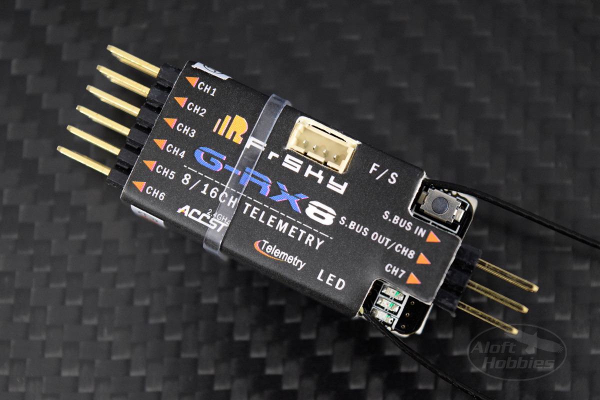 FrSky G-RX8 Receiver Designed for Gliders integrated Variometer sensor FrSky G-RX8 Receiver Designed for Gliders integrated Variometer sensor