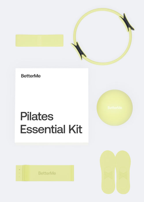 Pilates Essential Kit (Color: Subtle Mint) | BetterMe Store