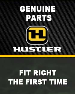 123644-1 - W/A CASTER FORK - HUSTLER Genuine Part