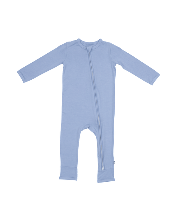 Bumbunny Baby | Zip Romper in Midnight Milk