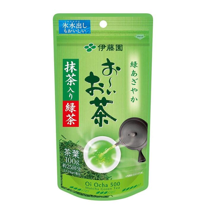 Itoen Oi Ocha Japanese Green Tea Sencha Matcha Blend 100g Japanese Taste