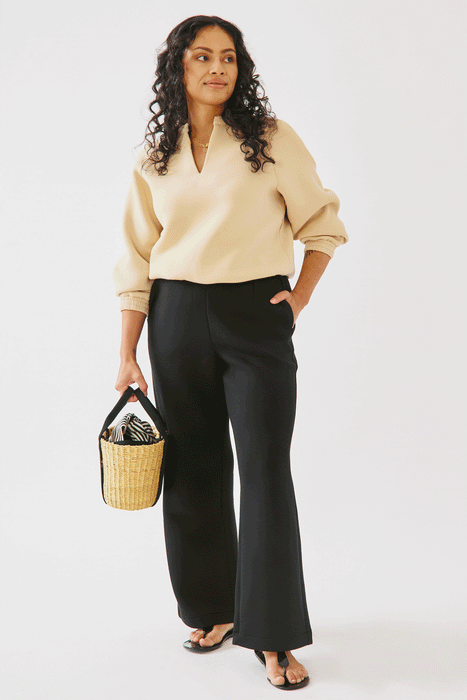 ★★Columbia★★ MLABEL LOOSEFIT BELTED PANTS Beige CIU3UPCP Bottoms – LAUDE the Label