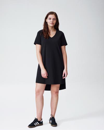 Tesino Washed Jersey Dress - Black – Universal Standard