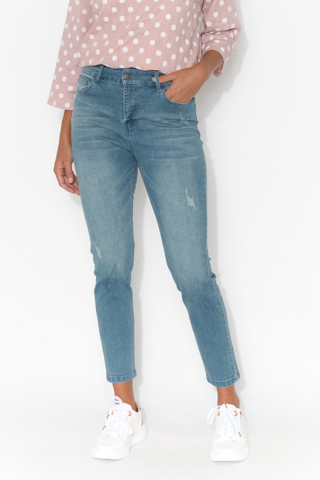 Hadley High Rise Blue Jean – Blue Bungalow