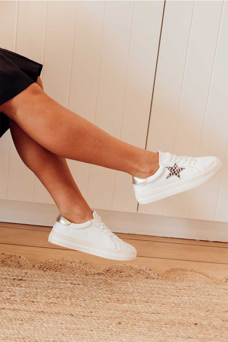 superga plateau leopard