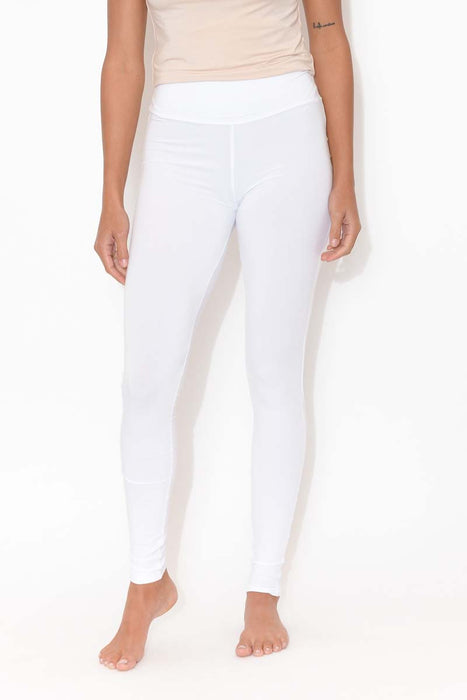 Riley White Bamboo Legging – Blue Bungalow
