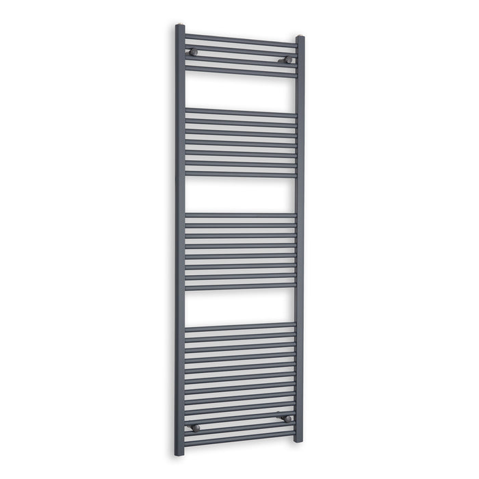 1800 mm High 600 mm Wide Anthracite Towel Rail
