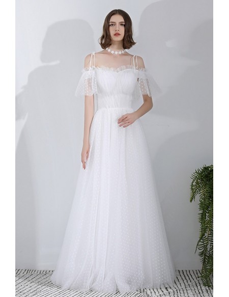 polka dot dress wedding