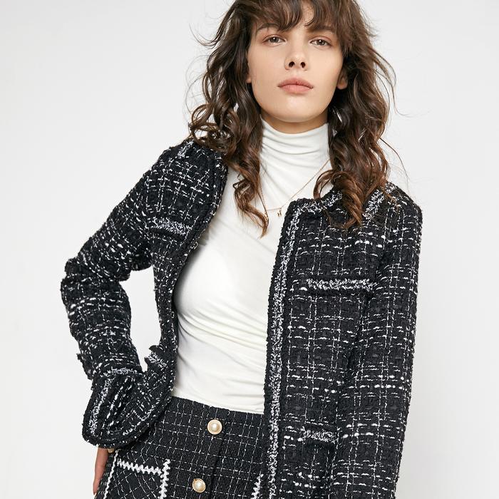 warehouse tweed jacket