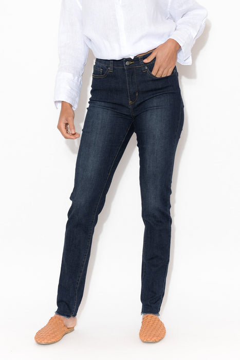 dark denim jeans