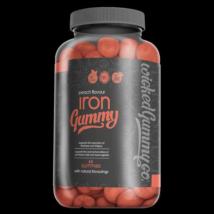 Iron Gummy Iron Supplement Wicked Gummy Co