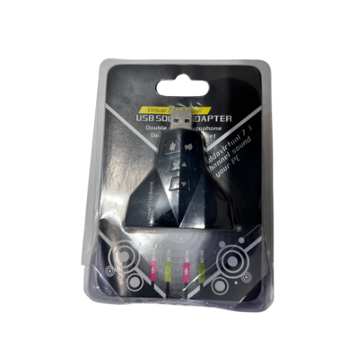 Tarjeta Adoptador Audio Sonido 7.1 Usb 2.0 Pc Laptop Cpu