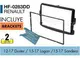 (M) 494FRENTE HF-0283DD 2 DIN Renault. 2 Din Duster 12- 20 Logan-Sandero 15-17