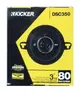 (M) 27BOCINAS KICKER DSC350 3.5" 80W 2 VIAS