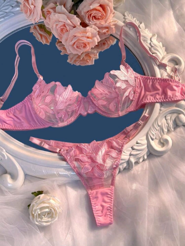Coordinado Rosa Floral LEN77LRD