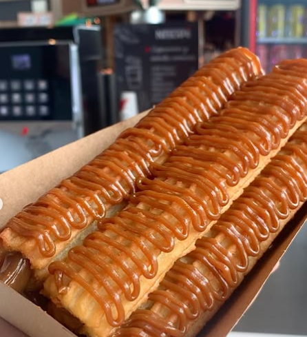 12 Churros Glaseados