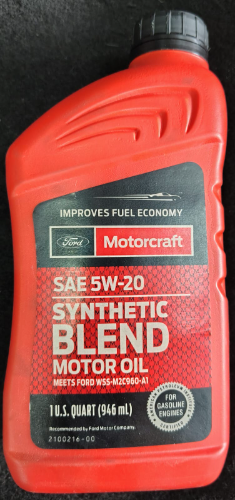 ACEITE MOTOR CRAFT 5W-20 FORD "GASOLINA" AMERICANO