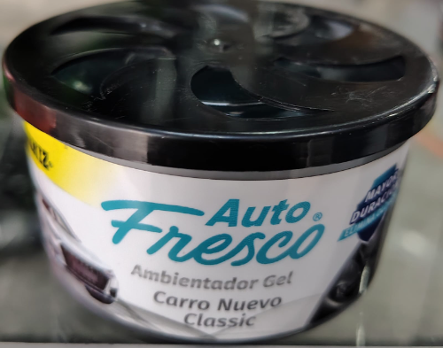 AUTO FRESCO AMBIENTADOR MINI CARRO NUEVO 70G