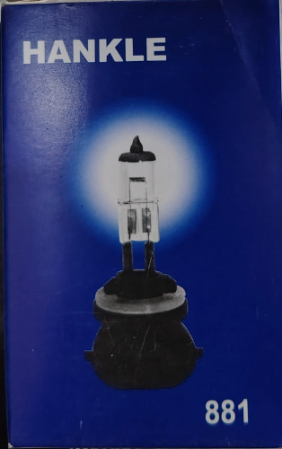BOMBILLO 881 HALOGENO HANKLE 12V27W
