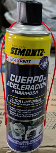 LIMPIADOR DE CUERPO DE ACELERACION Y MARIPOSA524ML