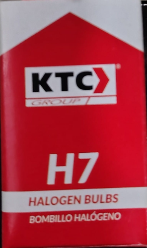 BOMBILLO H7 55W HALOGENO KTC