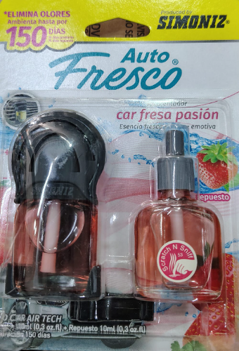 AIRTECH FRESA PASION 10ML MAS RECARGA