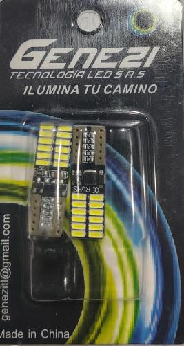 BOMBILLOS LED 12LEDS CAMBUS BLANCO