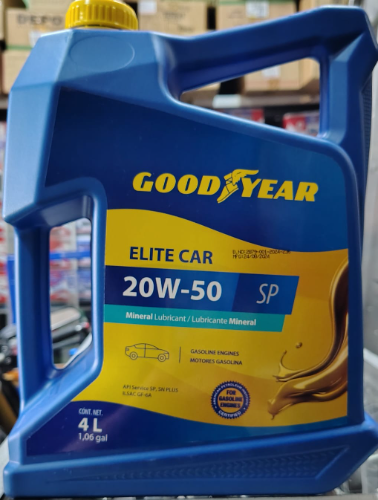 ACEITE GOOD YEAR 20W-50 MINERAL "GASOLINA"