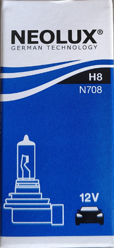 BOMBILLO NEOLUX H8 12V