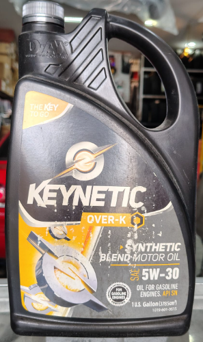 ACEITE KEYNETIC OVER-K 5W-30 SEMI SINTETICO GALON "GASOLINA" AMERICANO
