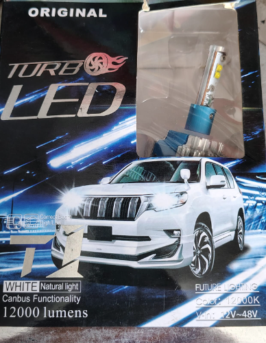 BOMBILLOS LED TURBO LED T1 HG3 6000K
