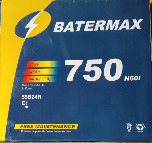BATERIA BATERMAX NS60I-750