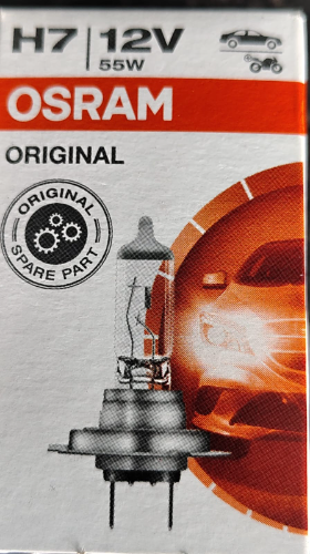 BOMBILLO OSRAM HALOGENO H7 55W