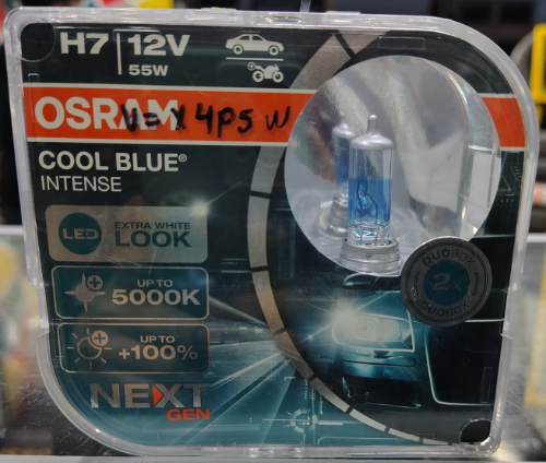 BOMBILLOS H7 LUZ DIA OSRAM