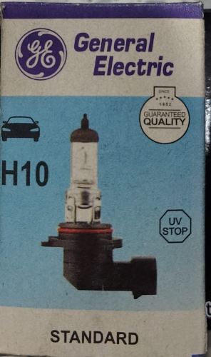 BOMBILLOALOGENO H10 GENERAL ELECTRIC 12V 42W