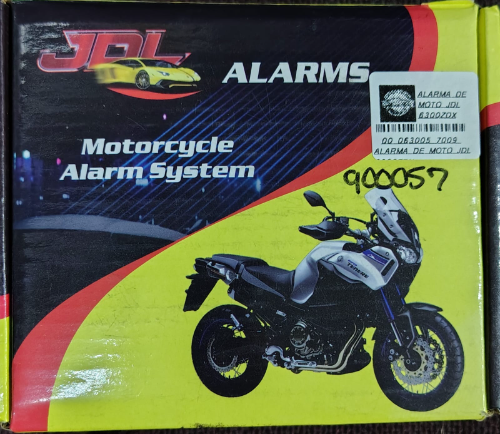 ALARMA DE MOTO JDL 6300ZDX