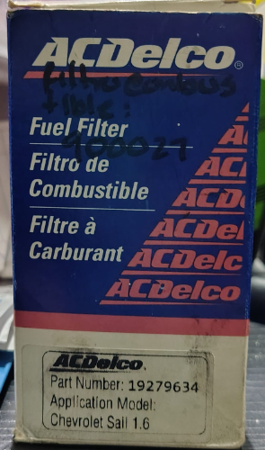 FILTRO DE GASOLINA 19279634 ACEDELCO