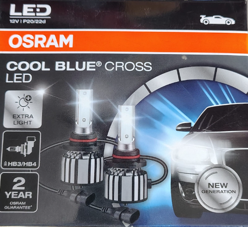 BOMBILLOS LED OSRAM HB3-HB4 9006-9005 COOL BLUE P20/22D