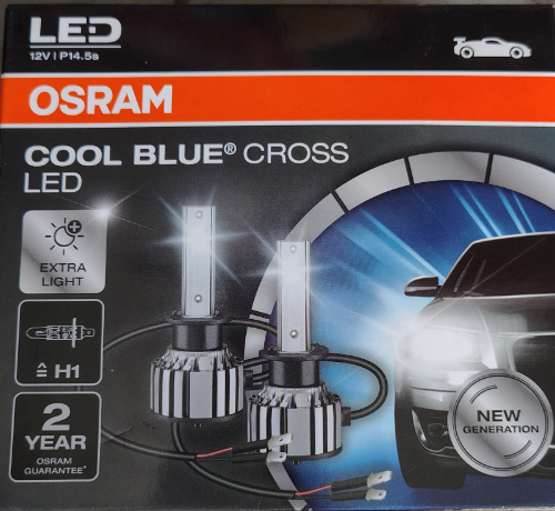 BOMBILLOS LED OSRAM COOL BLUE H1 P14.5S