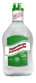 Media Aguardiente Antioqueño Verde 24° Sin Azucar