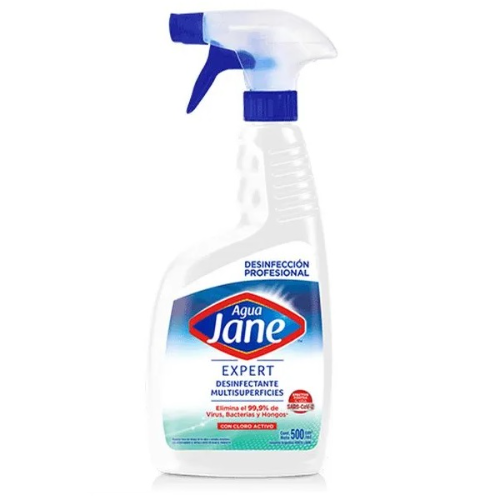 Desifectante Agua Jane Multisuperficies Gatillo 500Ml